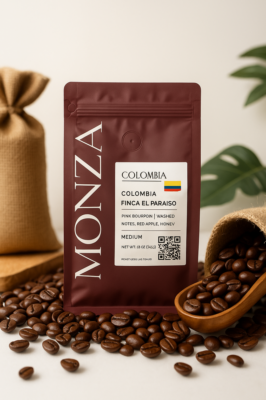 Colombian coffee beans